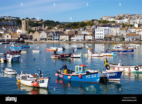 St Ives Cornwall England United Kingdom Europe Stock Photo Alamy