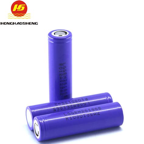 HHS 18650 3 7 Batteria Al Litio Cilindrica Di Volt 2800mah