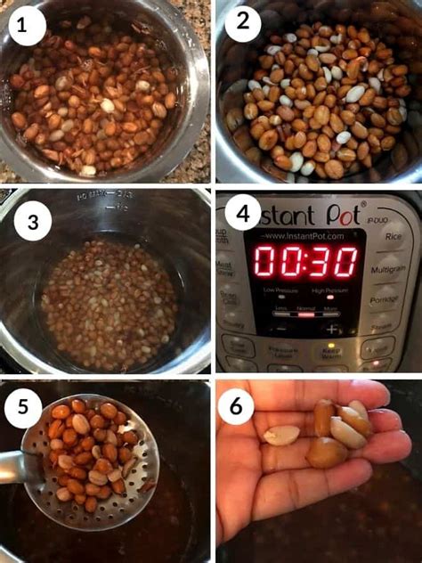 How to boil peanuts without shell (instant pot) - Madhu's Everyday Indian