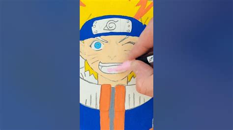 Drawing Naruto With Posca Pens Youtube