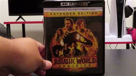 Jurassic World Dominions Double Blu Ray DVD Unboxing Review YouTube