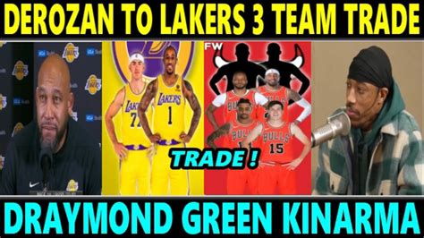 BREAKING DeMar DeRozan TO LAKERS TRADE NA LUMABAS AGAD Ang TEAM TRADE