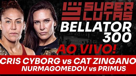 BELLATOR 300 CRIS CYBORG X CAT ZINGANO NURMAGOMEDOV X PRIMUS YouTube