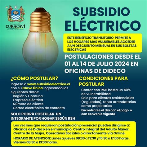 “guía Para Solicitar El Subsidio Eléctrico En Chile Y Los Requisitos De Postulación