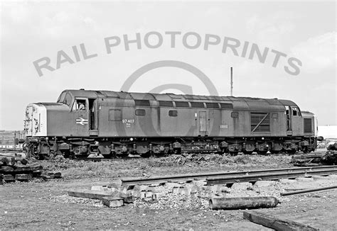 Rail Photoprints Class 40 97407 Crewe Gresty Lane 290585 Rpc729