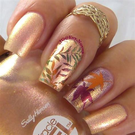 Fall Nail Designs With Glitter Nolie Angelita