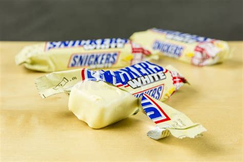 Snickers White Chocolate Limited Edition Editorial Photography Image