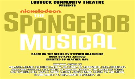 The Spongebob Musical tickets in Lubbock at Civic Center Theatre on Sun ...