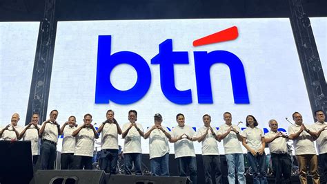 HUT Ke 74 Tahun Bank BTN Luncurkan Logo Baru