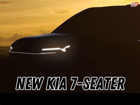 New Kia 7-Seater Coming Soon » MotorOctane