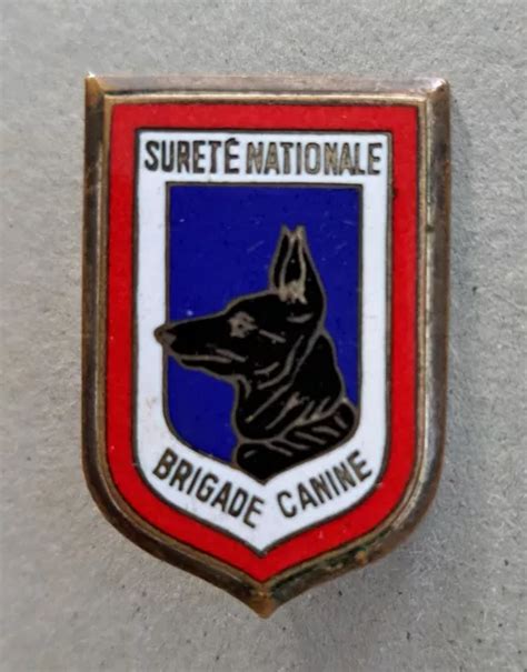 INSIGNE POLICE CANINE Sûreté Nationale EUR 10 00 PicClick FR