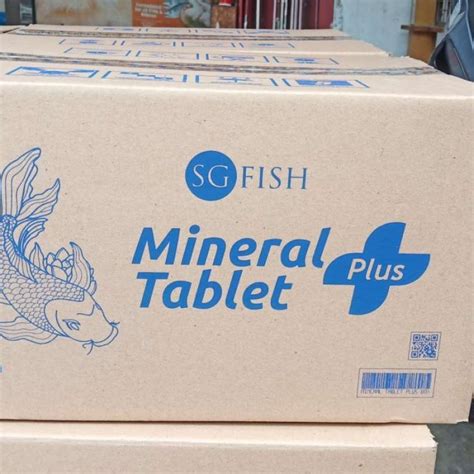 Jual SG FISH MINERAL TABLET PLUS VITAMIN C 40 Tablet 1 Dus 30 Pcs