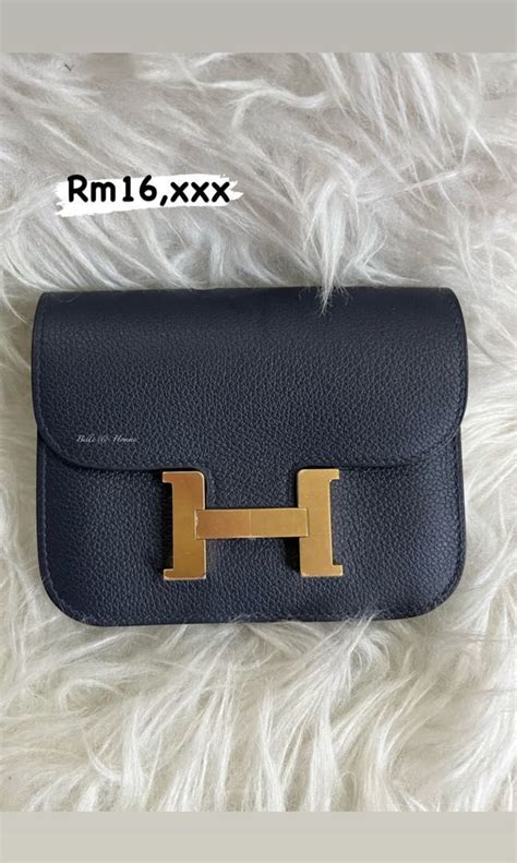 Hermes Constance Slim Wallet Luxury Bags Wallets On Carousell