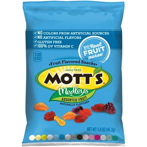 Motts R Medleys Assorted Fruit Flavored Snacks