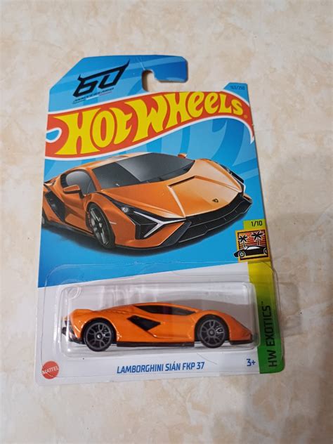 Hot Wheels HW Lamborghini SIAN Fkp Oren Hobbies Toys Toys Games On Carousell
