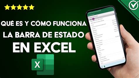 Barra De Estado En Excel Qu Es C Mo Funcionan Y C Mo Usarlas En Tus