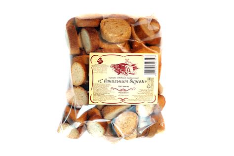 Сухари сдобные с ванильным вкусом, 250 г – купить по приятной цене с ...