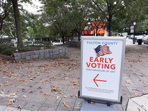 Georgians Head To Polls To Kick Off Election Season Early Voting • Georgia Recorder