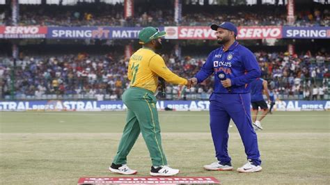 Ind Vs Sa 1st T20i South Africa Win Toss And Elect To Bowl First Against Team India Dinesh