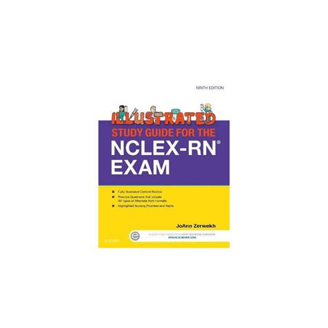 Illustrated Study Guide For The Nclex Rn Exam Paperback R N Joann