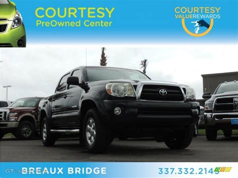 2008 Black Sand Pearl Toyota Tacoma V6 SR5 PreRunner Double Cab