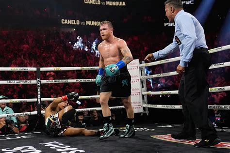 Boxeo Canelo Lvarez Sigue Siendo El Rey Derrota A Mungu A Con Una