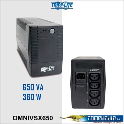 UPS Interactivo Tomacorrientes C13 4 230V 650VA 360W Diseño