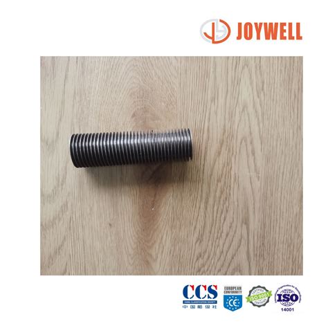 Spiral Extruded Aluminum Copper Alloy Fin Finned Tube For Radiator