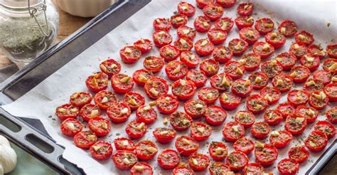 Tomates Cerises Confites Cuites Au Four Ma Patisserie