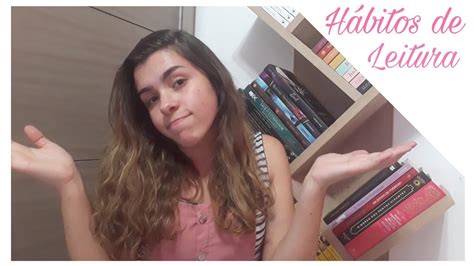 Book Tag Hábitos de Leitura Foca na Leitura YouTube