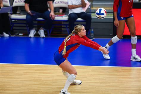 KU volleyball bounces back with victory over No. 19 Marquette | News ...