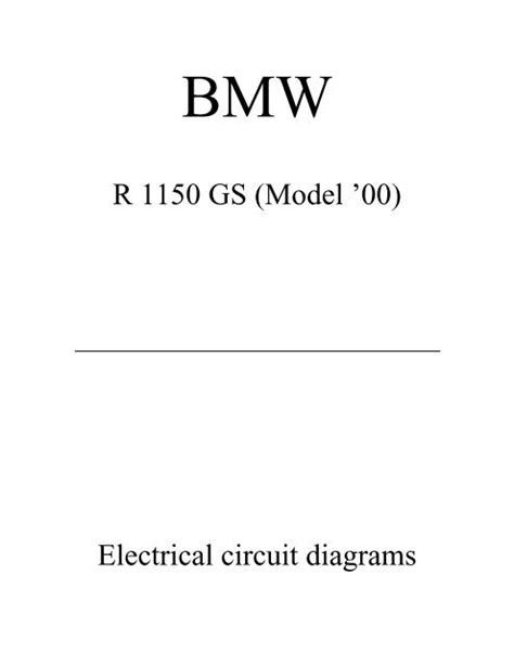 Wiring Diagram Bmw R1200gs Wiring Flow Line