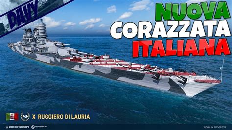 Ruggiero Di Lauria Nuova Corazzata Italiana Analisi Nave World Of