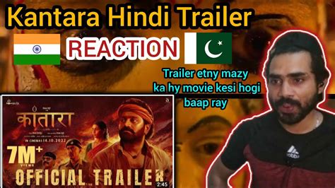 Kantara Hindi Trailer Reaction Rishab Shetty Hombale Film Vijay