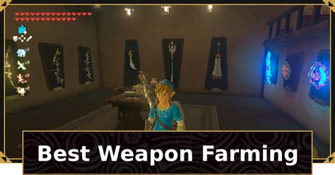 Botw Weapon Farming How To Get And Location Zelda Breath Of The