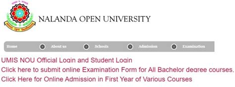 Nalanda Open University Admission 2025 Application Form Last Date, Student Login, Merit List