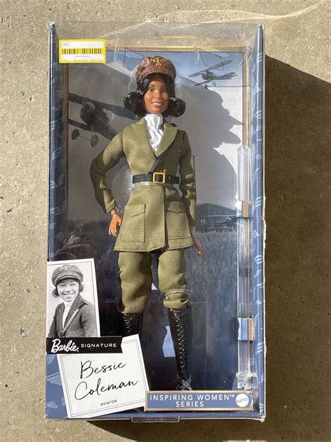 Barbie Bessie Coleman 12” Signature Aviator Doll Inspiring Women