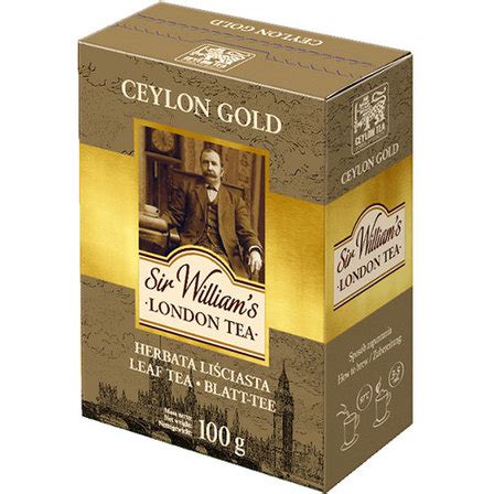 Sir William S London Tea Ceylon Gold Herbata Czarna Li Ciasta