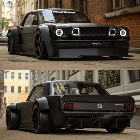 Black Horse '65 Ford Mustang