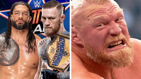 Conor McGregor In WWEReal Reason Brock LesnarNew Judgement Day Member