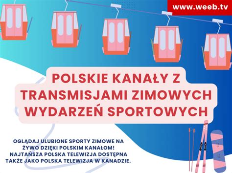 Polskie Kana Y Z Transmisjami Zimowych Wydarze Sportowych Weeb Tv Blog