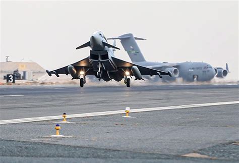 Two Kuwaiti-ordered Eurofighter Typhoon jets land at air force base - TimesKuwait