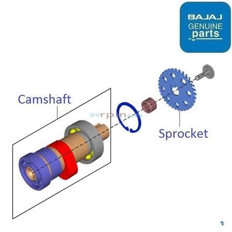 Bajaj Pulsar NS200 BS6 2020 2023 Camshaft