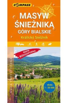 Mapa wodoodporna Masyw Śnieżnika Góry Bialskie 1 35 000 w sklepie