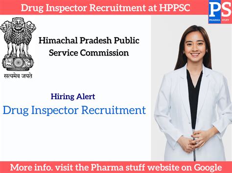 Drug Inspector Recruitment At Himachal Public Service Commission