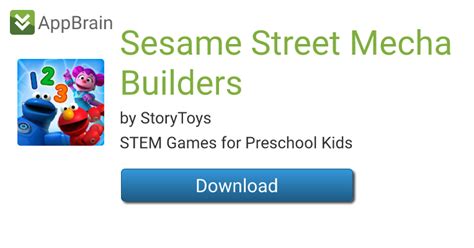 Sesame Street Mecha Builders For Android Free App Download