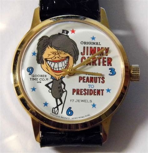 Vintage Jimmy Carter Novelty Watch From Peanuts To Presi Flickr