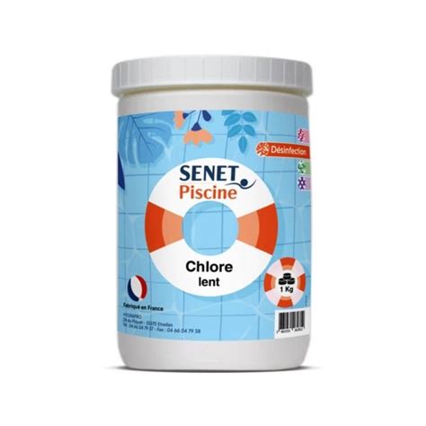 Galets Chlore Lent Senet Piscine 5 Kg Cdiscount Jardin