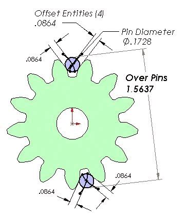 Between Pins Example