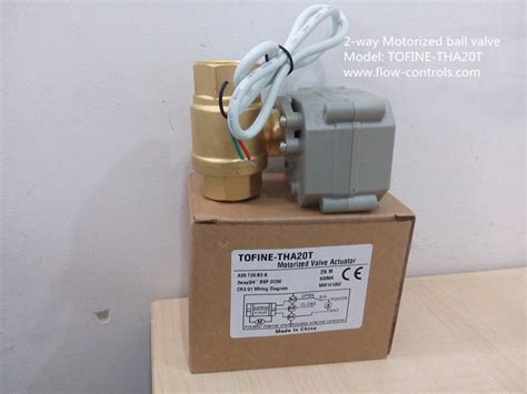 3 4 Brass 3 Wire Motorized Ball Valve